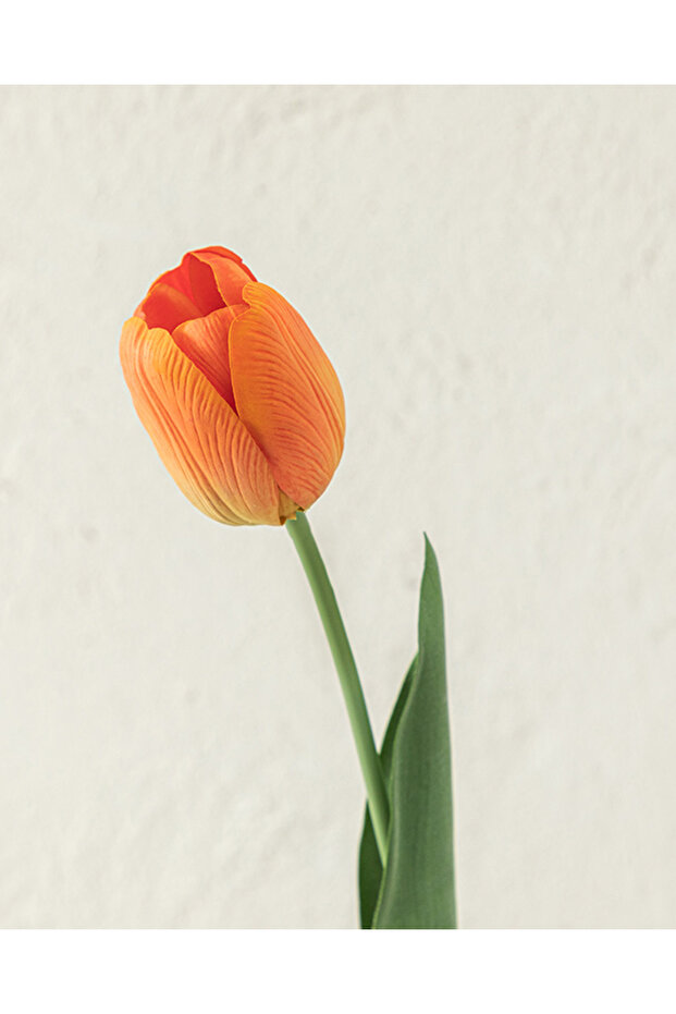 Tulip Garden Tek Dal Yapay Çiçek Turuncu - 2