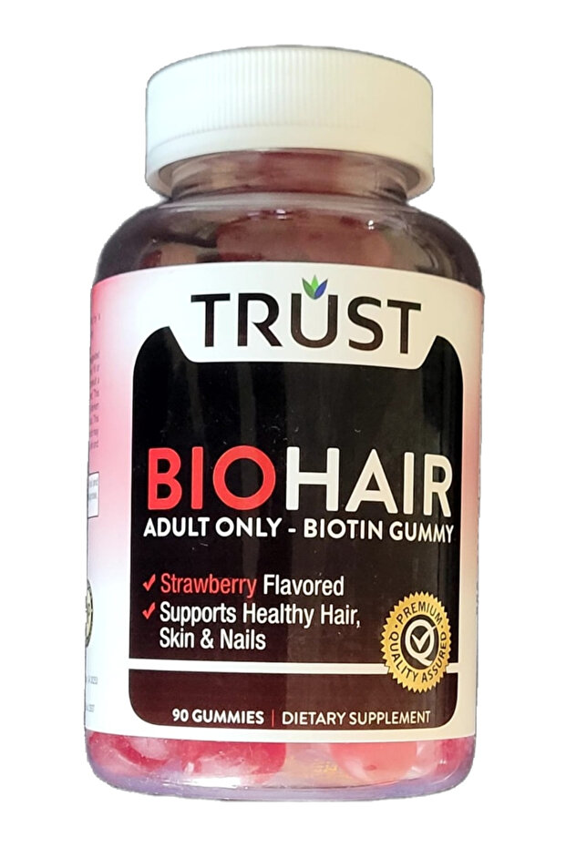 Men's & Women's Biotin Gummy for Skin/Hair & Nails (90 Gummies)
