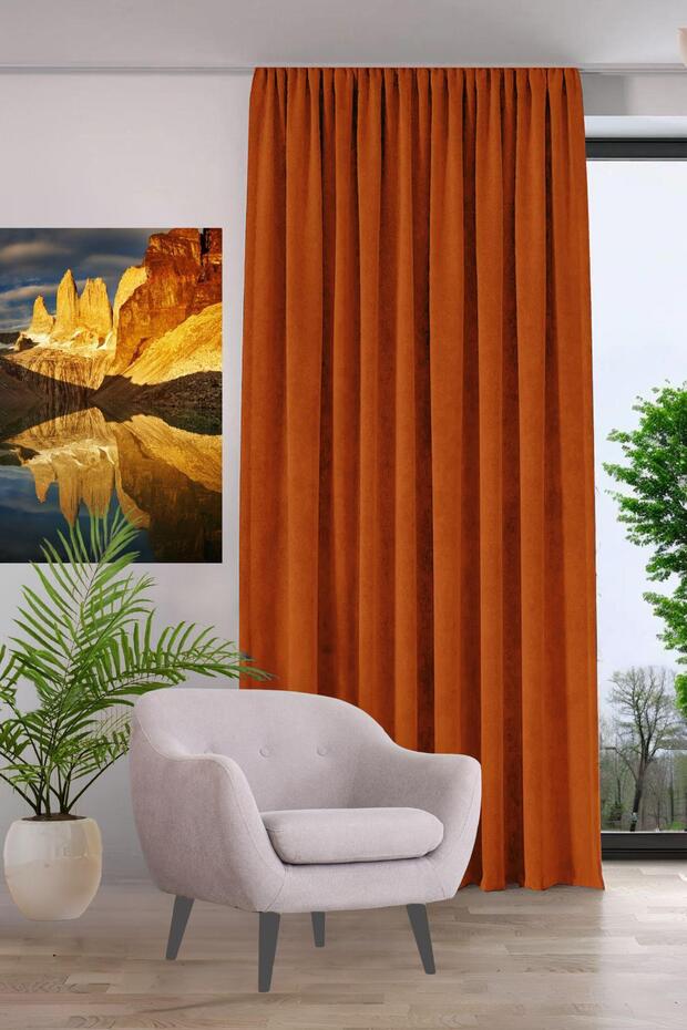 Velvet-Textured Living Room Hotel Living Room Children's Room Decorative Foam Tile Drapery Curtain Single Panel Tile
