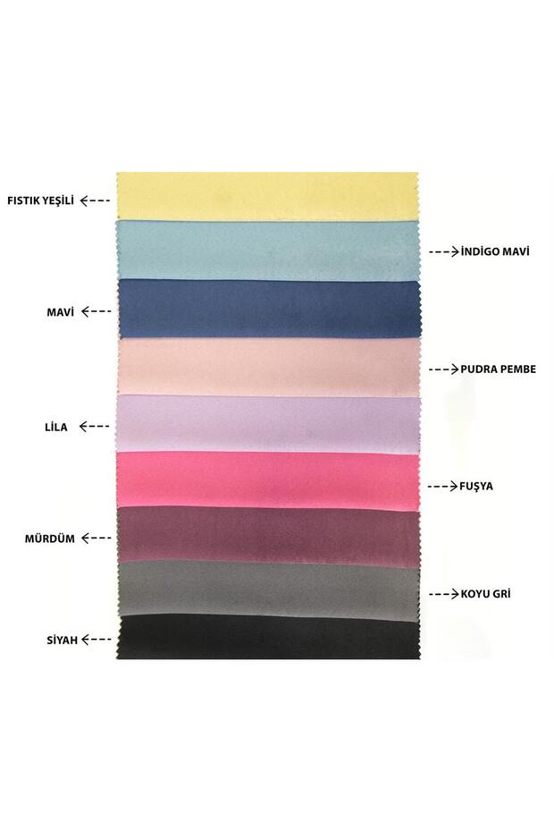 Blackout Karartma Tek Kanat Fon Perde Pudra Pembe - 7