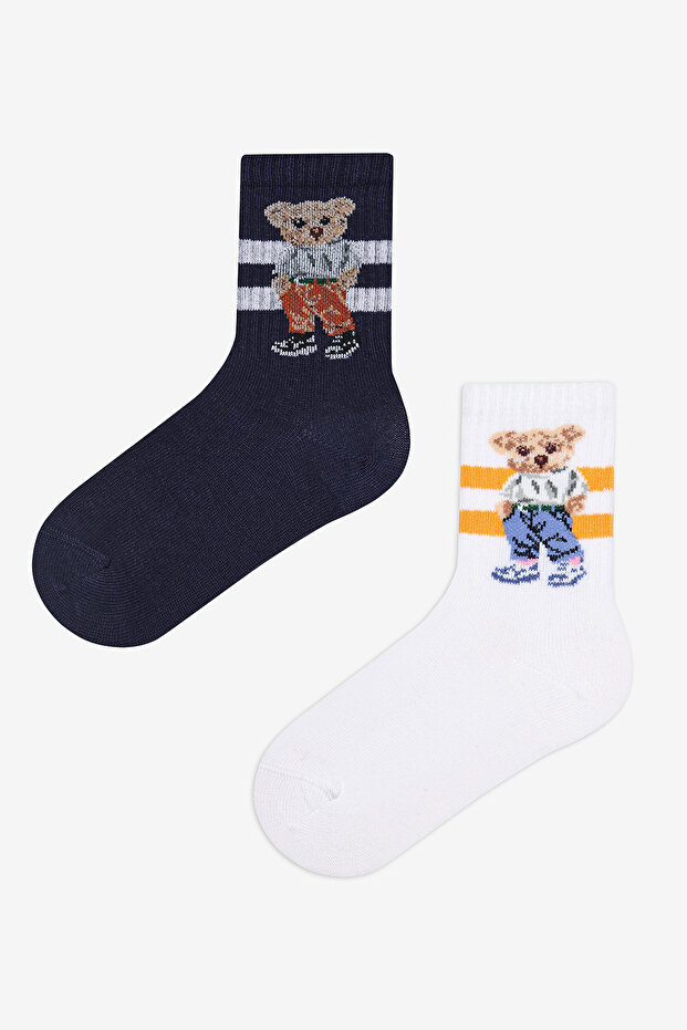 جوارب تنس متعددة الألوان للأولاد من Cool Bear