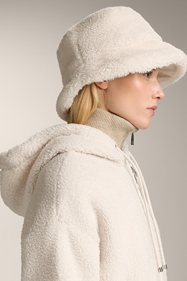 Kuzu derisi bucket şapka - 2