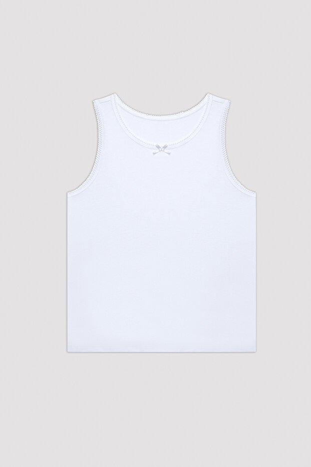 Kız Çocuk PW Basic Çok Renkli 3lü Atlet - 2