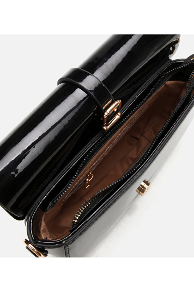 Kadın Siyah Mini (Çapraz) Çanta - 7