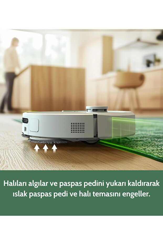 Roomba Plus 405 Combo Robot Süpürge ve Paspas + AutoWash (Beyaz) - 5