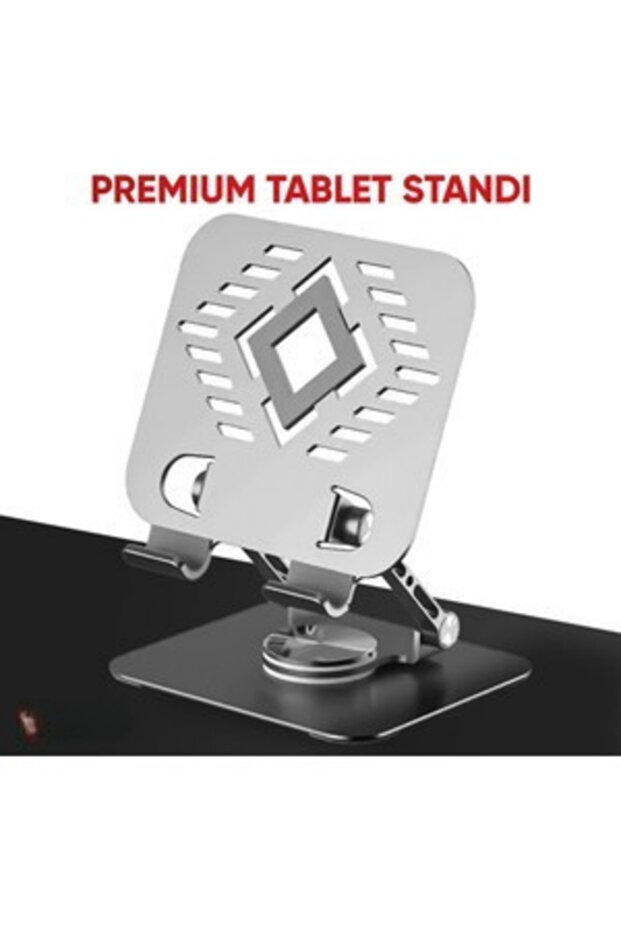 360 Dönebilen Metal Tablet Stand - 2