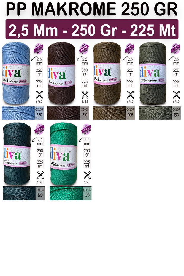Поліп Макроме 250 ГР 260 Лациверт - 5
