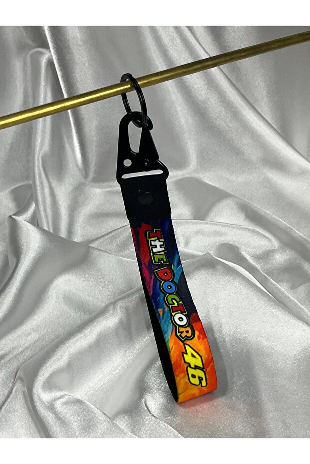 The Doctor 46 19 cm Without Keyring Quality Auto-Moto Accessory Double Sided Printing