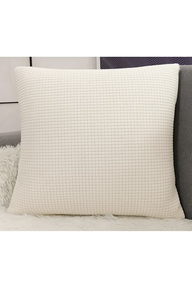 Throw Pillow Cover, Cushion Cover, Pillowcase with Zipper 43 X 43 cm 1 Piece