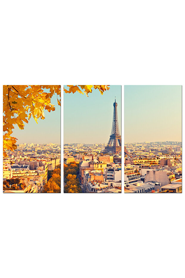 لوحه جداريه - برج إيفل - 1567 - مقسمه ثلاثة قطع - 1