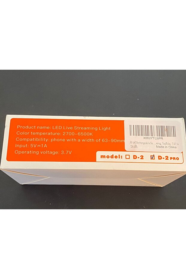 إضاءة البث المباشر LED 2700-6500k - 6