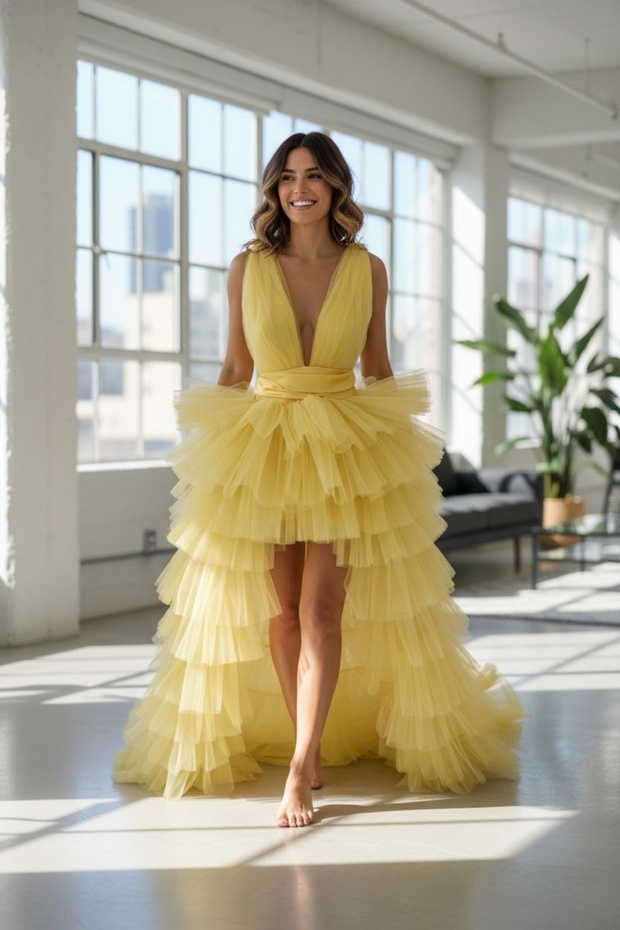 Tütü Kat Kat Elbise - 2