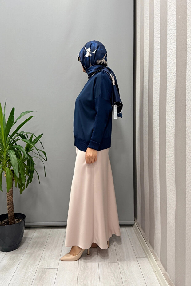 Bluz Lacivert 26KÖRBLZ4907 - 3