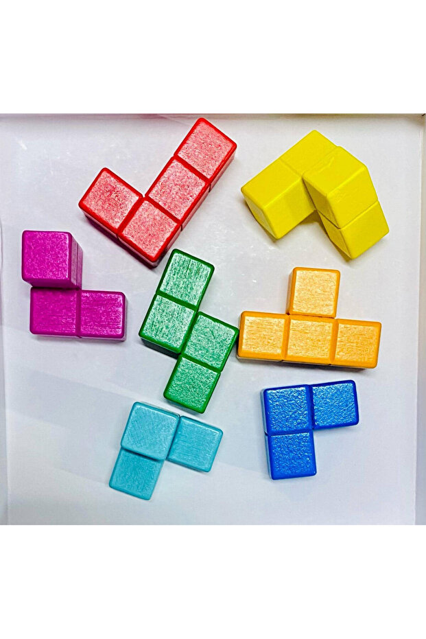 Smart Cube 3D Puzzle Tetris-Like STEM Game with 60 Challenges, Book and Bag - 6