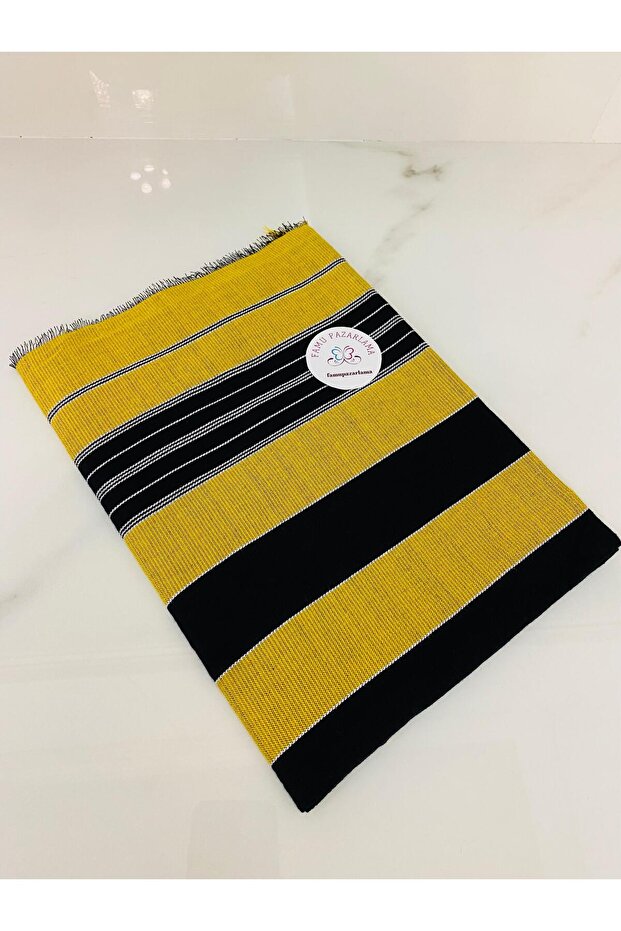 Local Peştemal Yellow & Black