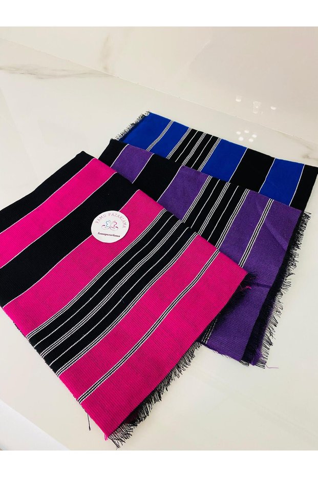 Local Peştemal 3-Piece Blue & Purple & Pink