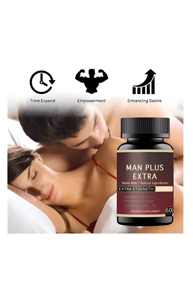 مكمل غذائي مان بلس إكسترا 60 كبسولة - 2