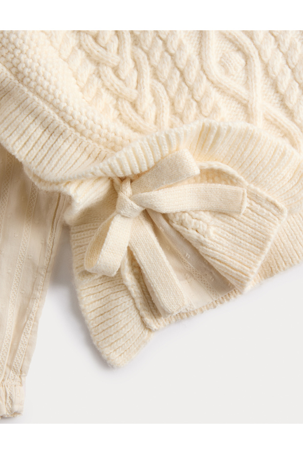 2'li Örgü Süveter ve Gömlek Takımı (2-8 Yaş) - 2