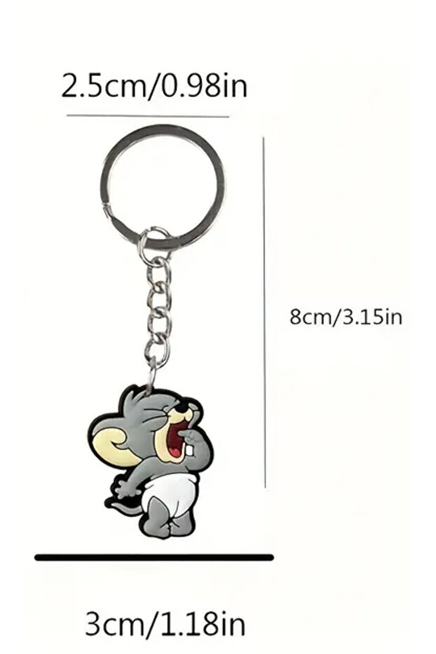 1 قطعة من سلاسل المفاتيح توم وجيري - 3