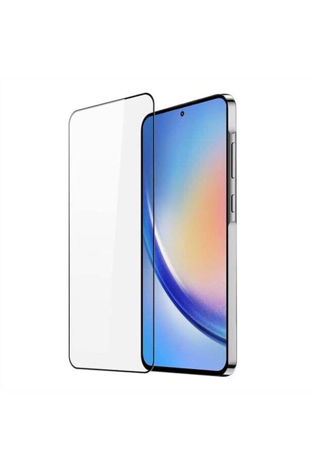 Full-Coverage Tempered Glass Screen Protector for Samsung A55