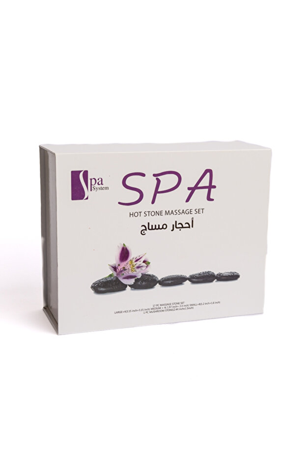 سبا سيستم احجار مساج 17 قطعة