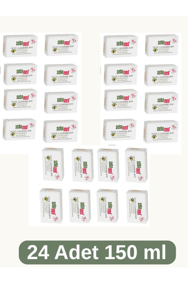 Compact olive oil soap 150 g 24 pieces