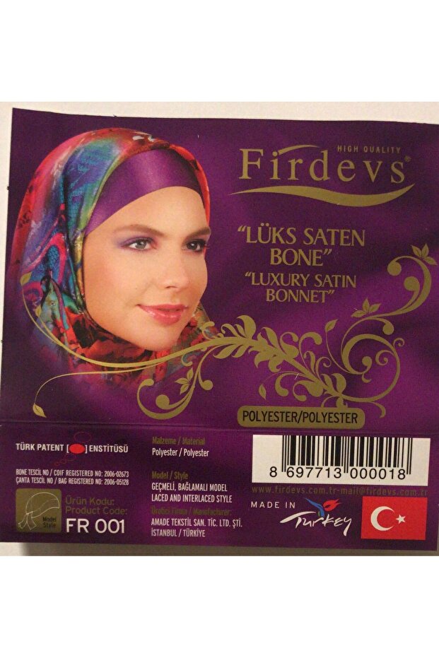 Lüks Saten Bone Mercan - 2