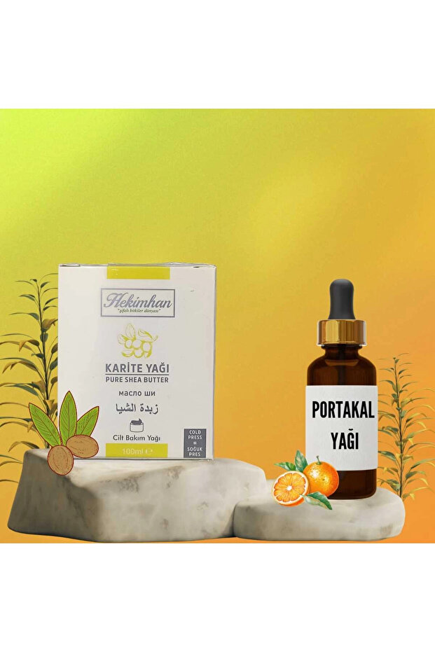 Karite Skin Care Oil 100 ml + Orange Oil 20 ml