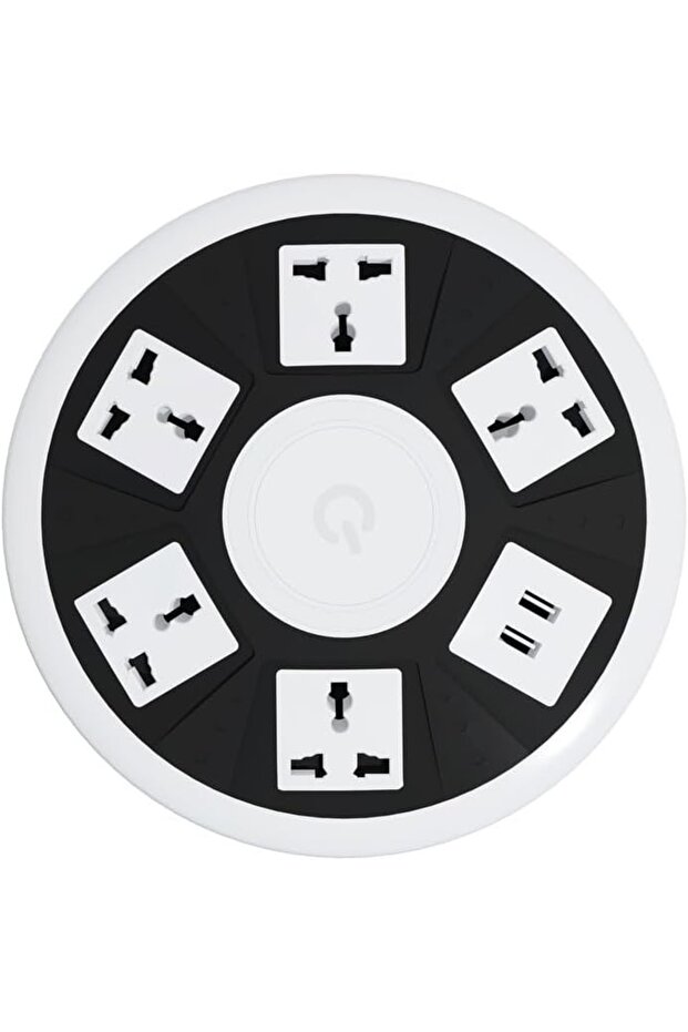 Power Socket AC Outlets, USB Ports, Overload Protector, Fast Charging - 1