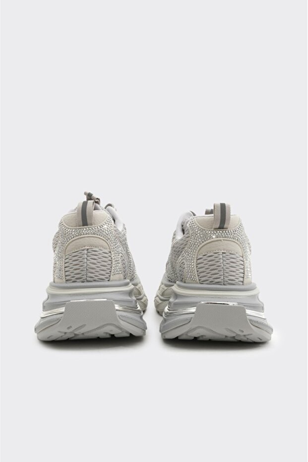 Günlük Taşlı Kadın Sneaker - 4