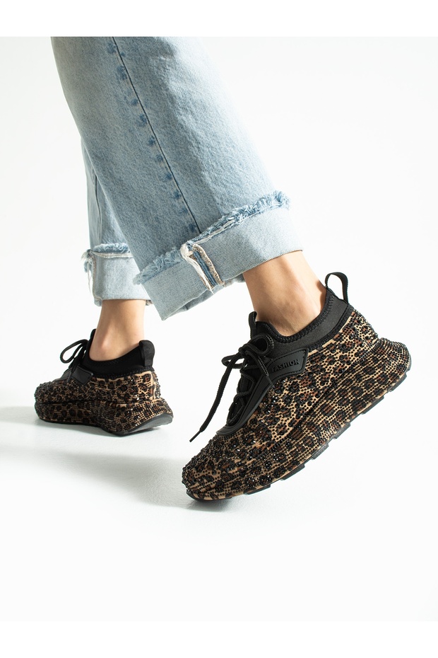 Soffi̇o Leopard Stone Women's Sneakers