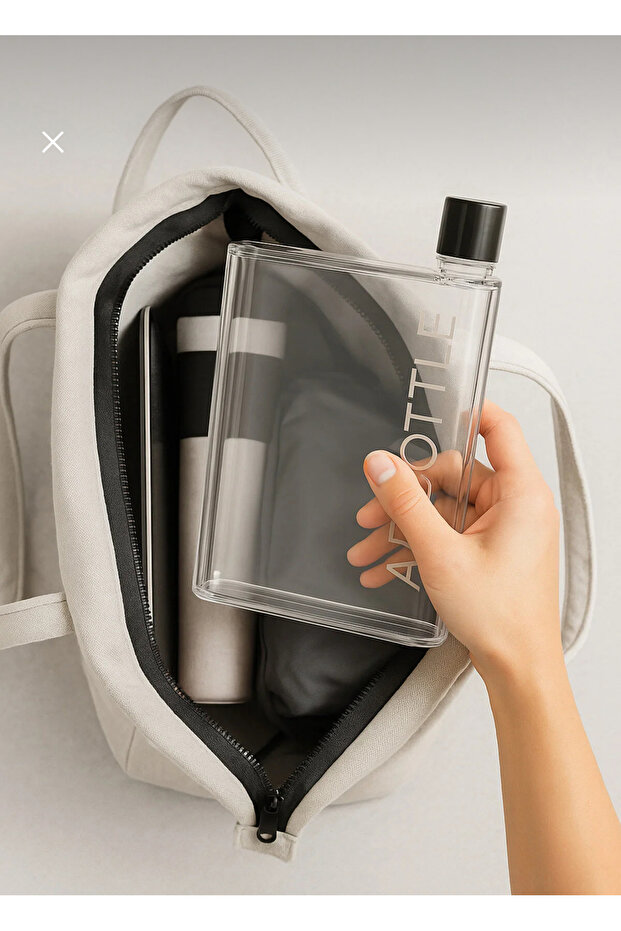 A5 Bottle Model 430 ml Water Bottle Flask Inside Bag Detox Flask - 4