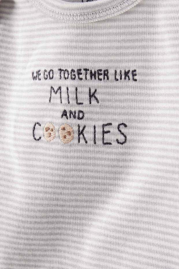 Bebek Gri 3Lü Set - 5