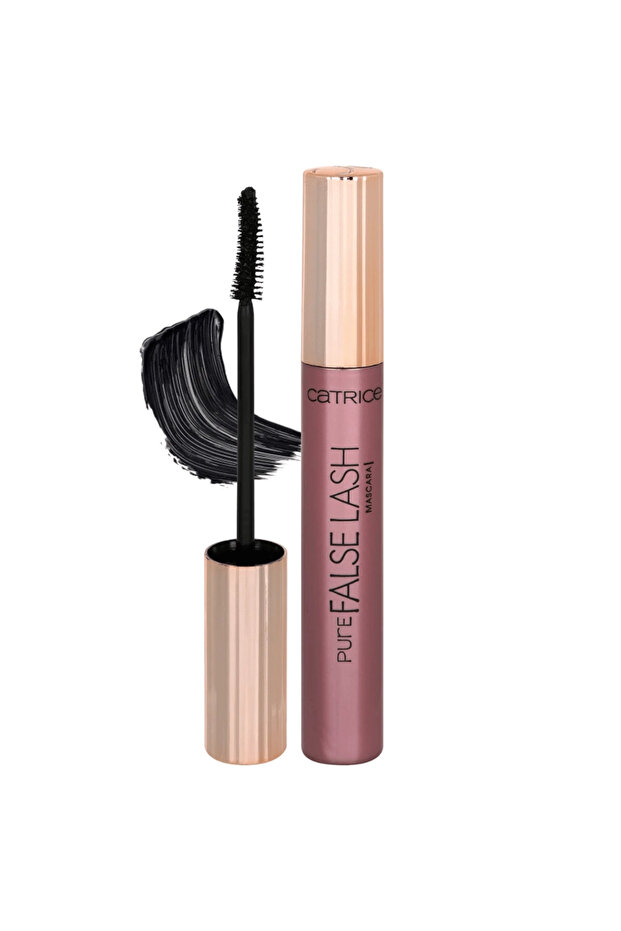 Pure False Lash Mascara 10ml With Curved Fibre Brush- Black