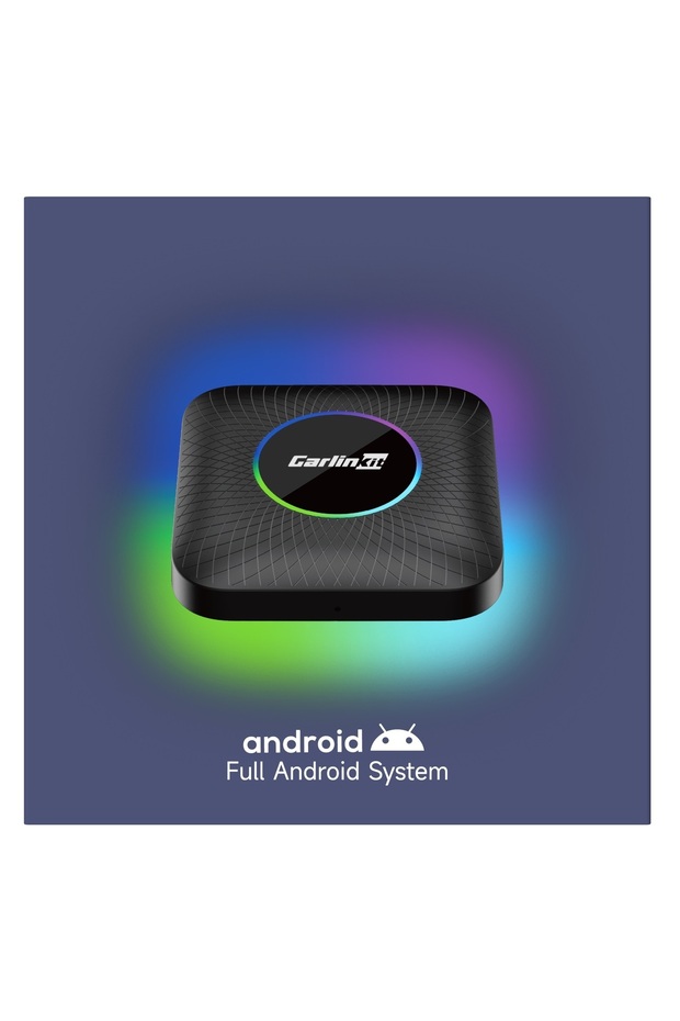 Carlinkit TBox Ambient LED Android 13.0 - 8G/128G Wireless Apple Carplay Android Auto / SIM SD Card - 11
