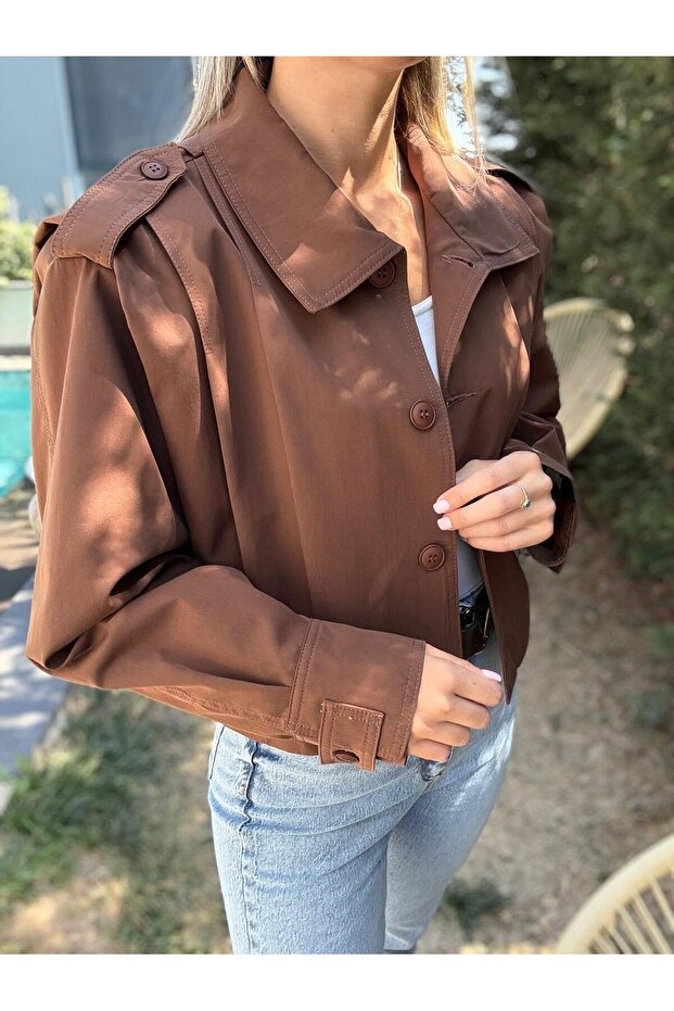 Kadın trenç ceket - 2