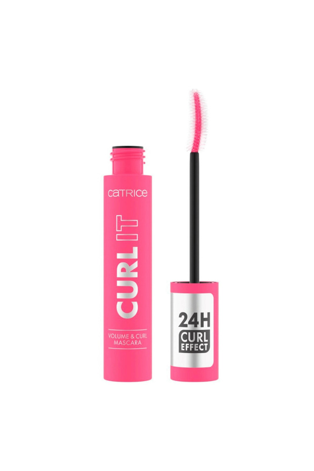 Curl It Volume And Curl Mascara For Voluminous And Curved Lashes 11ml- 010 Black
