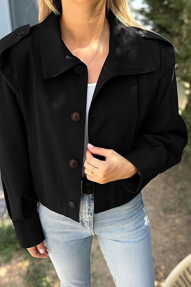 Kadın trenç ceket - 1