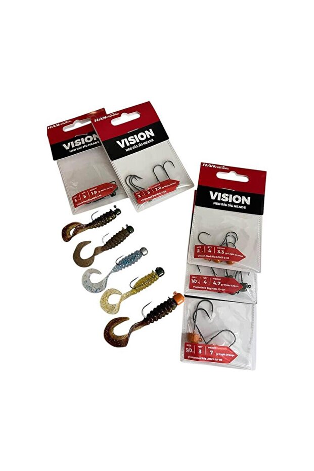 Vision Ned Rig Green Jighead - 3