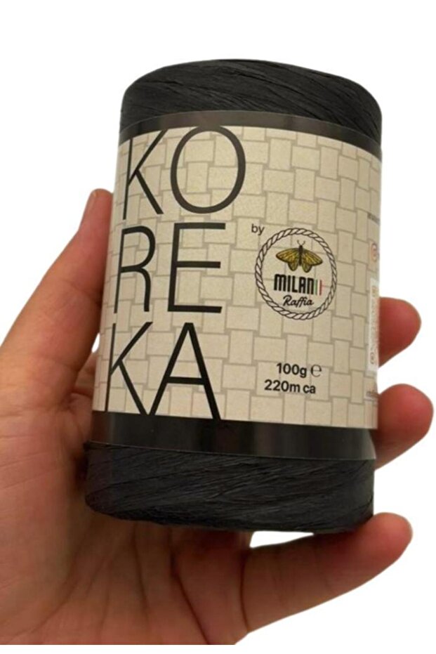 Koreka Rafya Black Color