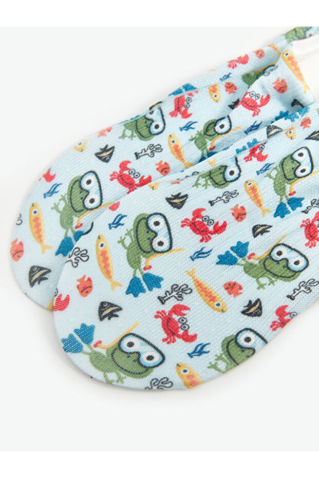 Sparkling Choices from Shining Store |   Patterned Boy's Booties Socks - 4