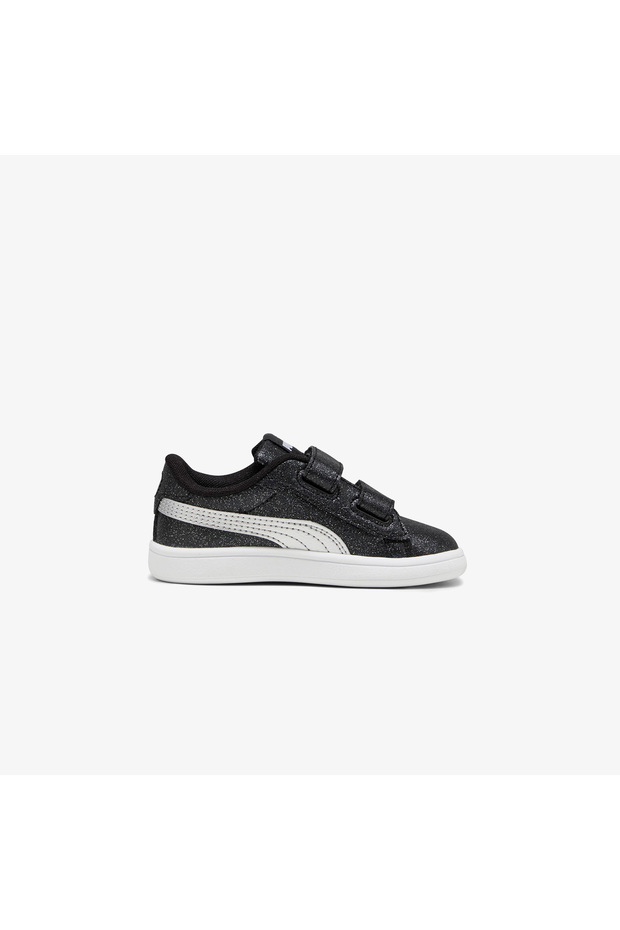 Smash 3.0 Glit Glam V in Kids Black Sneakers
