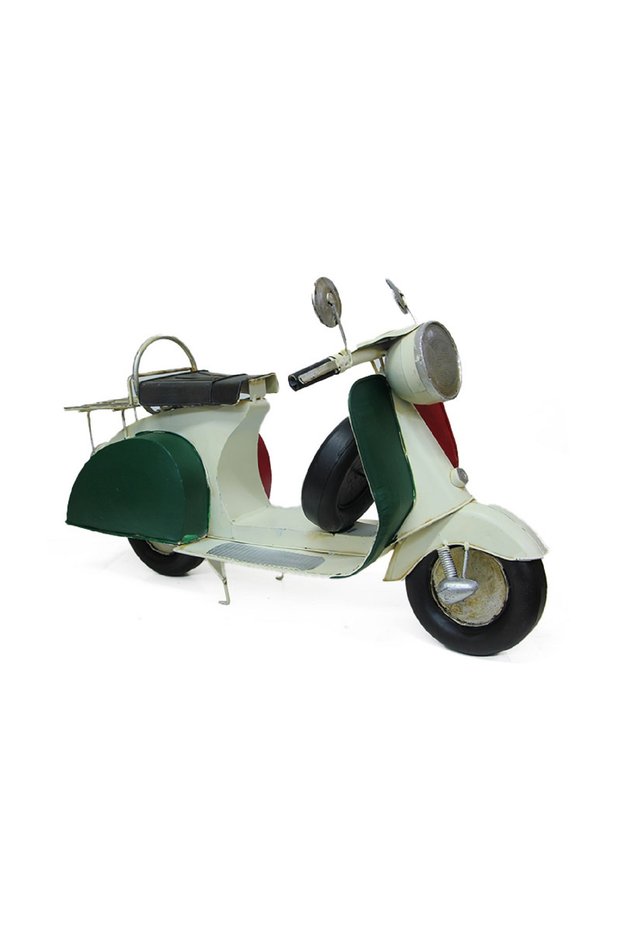 Decorative Metal Scooter Ornaments Home Living Room Tv Cabinet Desktop Office Decoration