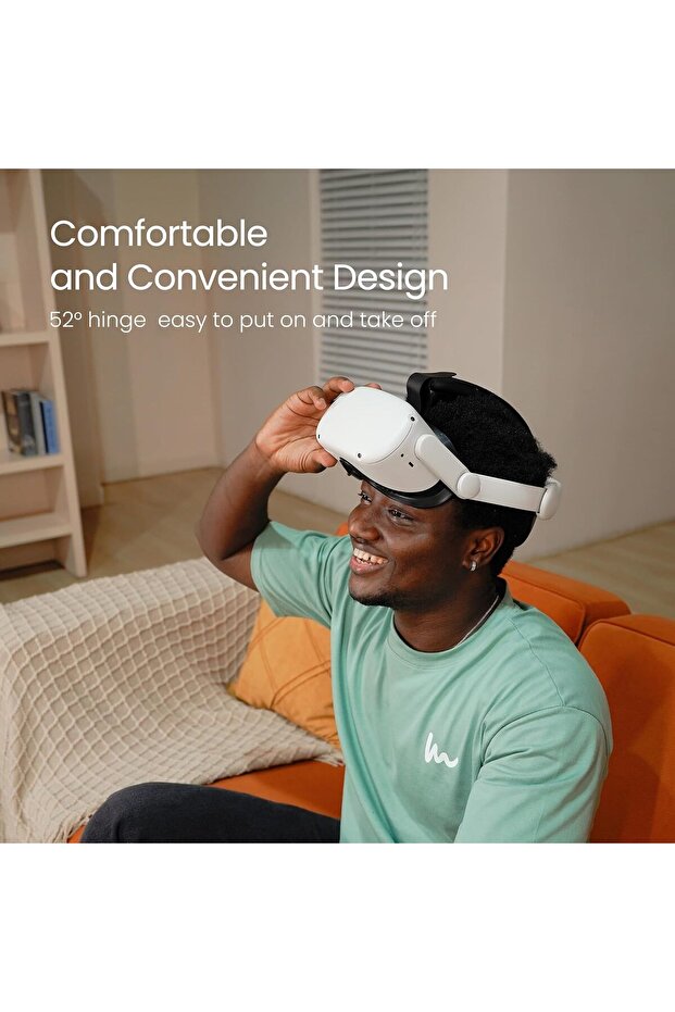 Upgraded Elite Head Strap Compatible with Quest 2 Accessories for Enhanced Support and C - 3