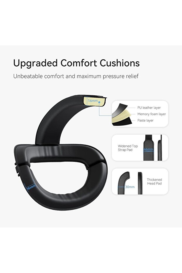 Upgraded Elite Head Strap Compatible with Quest 2 Accessories for Enhanced Support and C - 4
