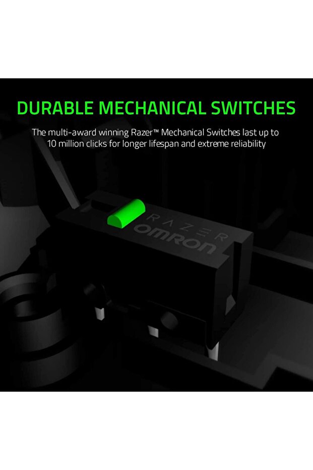 DeathAdder Essential Gaming Mouse: 6400 DPI Optical Sensor with 5 Programmable Buttons, Mechan - 3