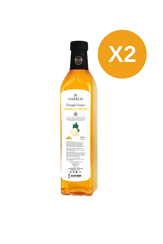 Ananas Sirkesi 2'li Set