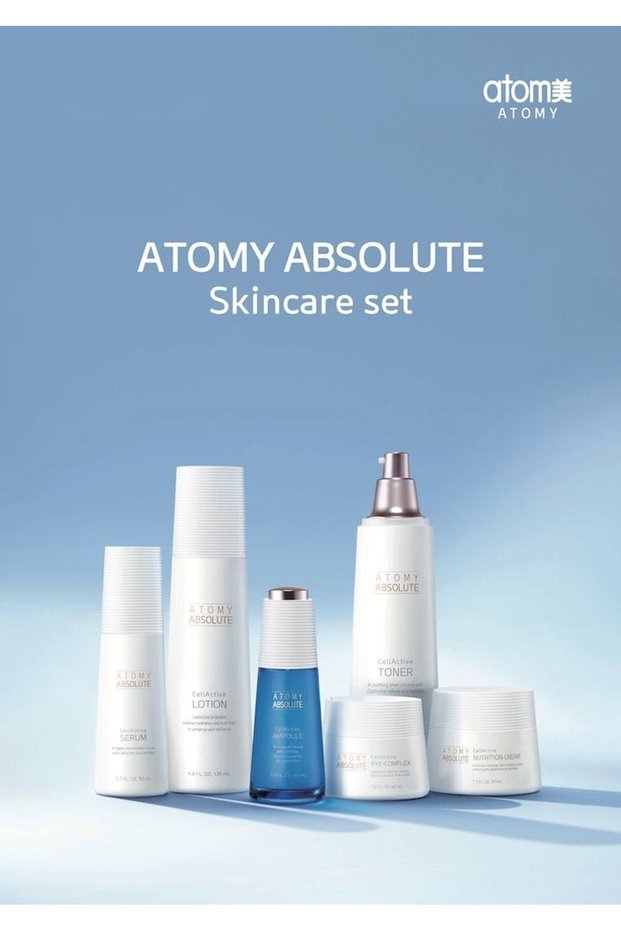 Atomy Absolute Cellactive Skincare Set | Anti-Wrinkle and Moisturizing Skin Care Set