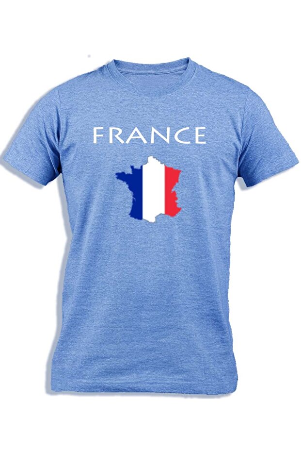 FRANCE MAP FLAG - 1