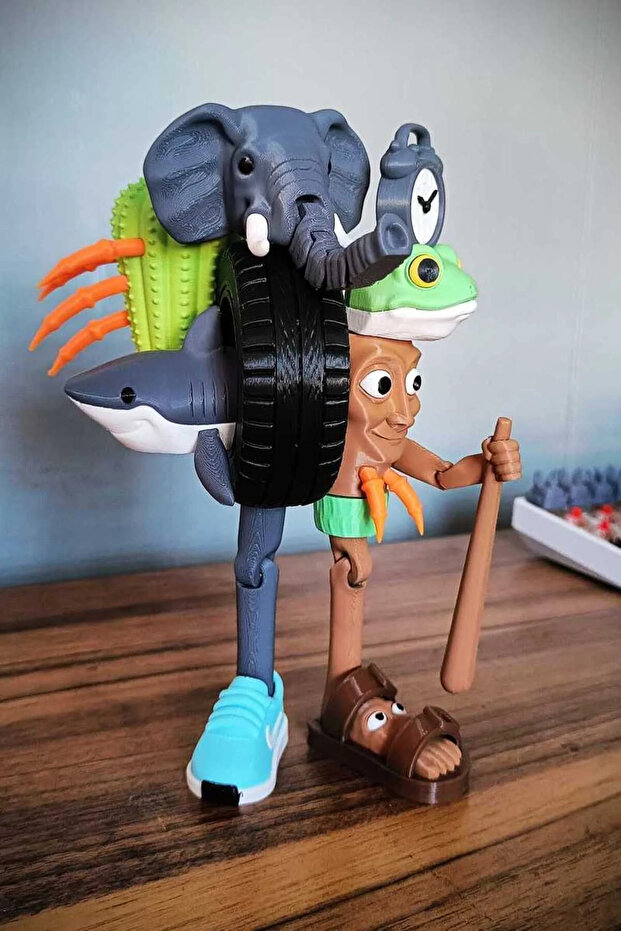 Brainrot -La Grande Combinazione Figür Oyuncak 18 cm - 2